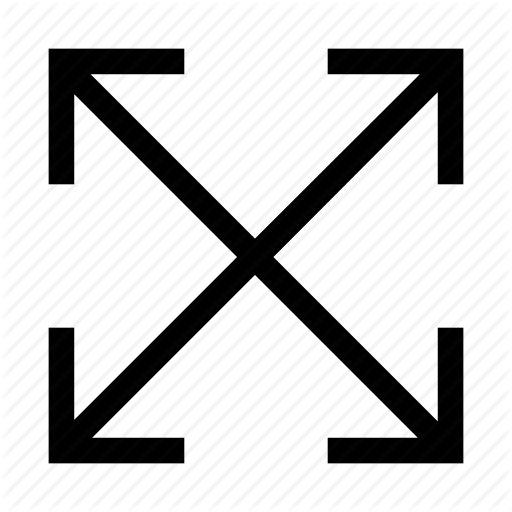 Arrow, Arrows, Minimalist, X Icon