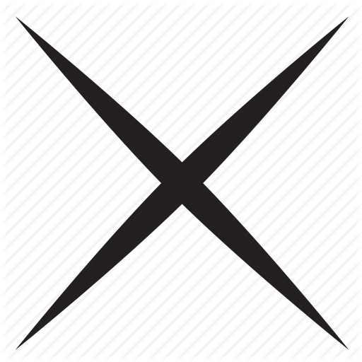 Close, Cross, Delete, Remove, Sign, X Icon