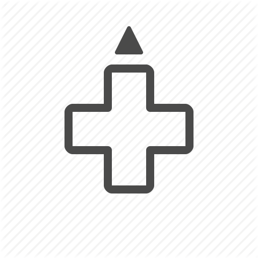 Arrow, Dpad, One, Up, Xbox Icon