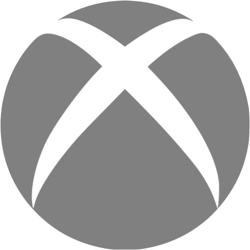 Gray Consoles Xbox Icon