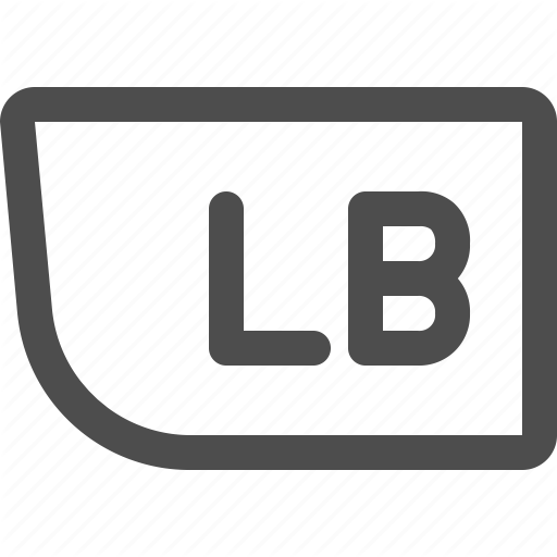 Controller, Gaming, Lb, Left Shoulder, Xbox One Icon