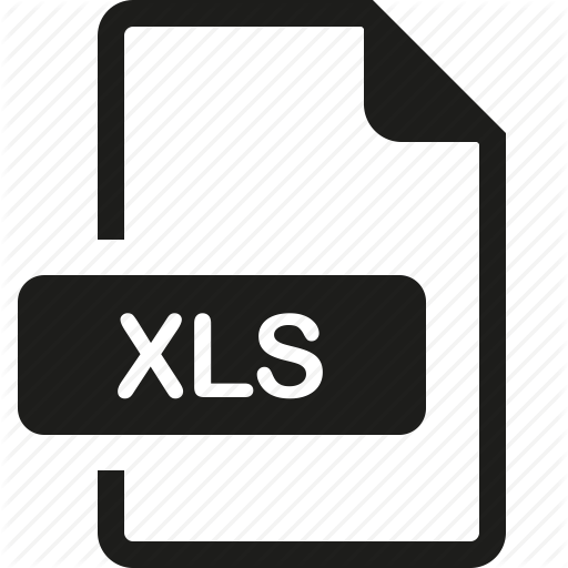 , Format, Xls Icon