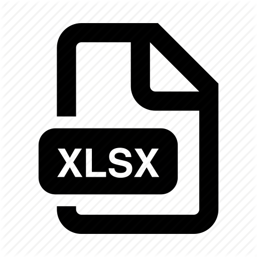 Document, Excel, File, Filetype, Numbers, Xlsx Icon