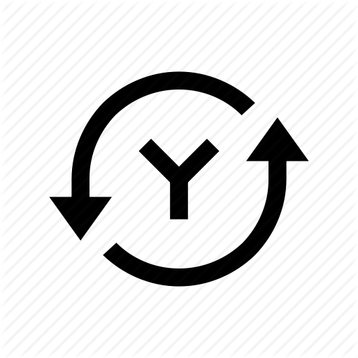 Axis, Rotate, Task, Y Icon