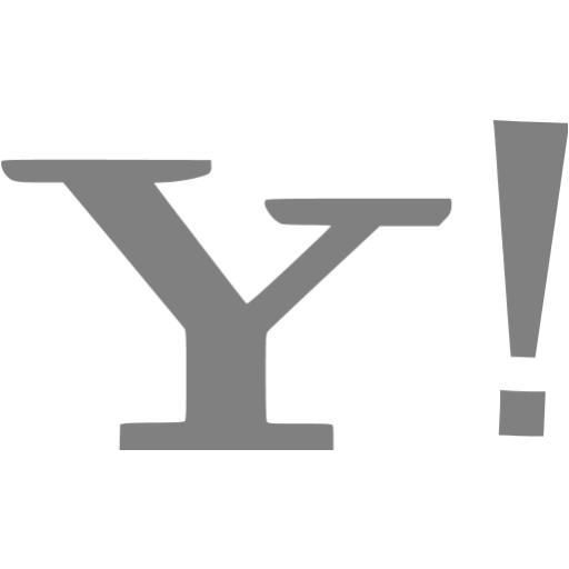 Gray Yahoo Icon