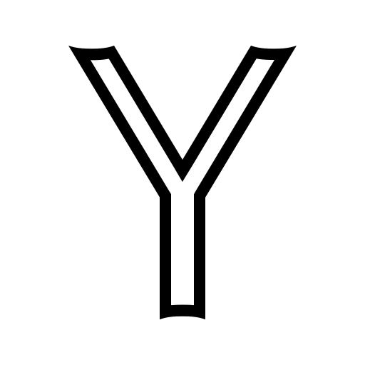 Yahoo Outline Icon Iconshow