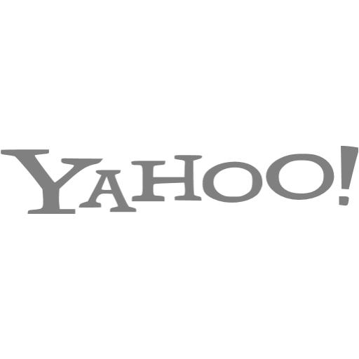 Gray Yahoo Icon
