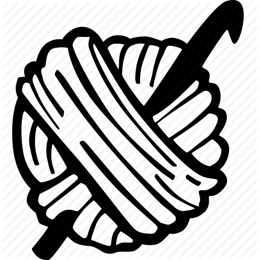 Art, Arts And Crafts, Craft, Crochet, Doodle, Hobby, Yarn Icon