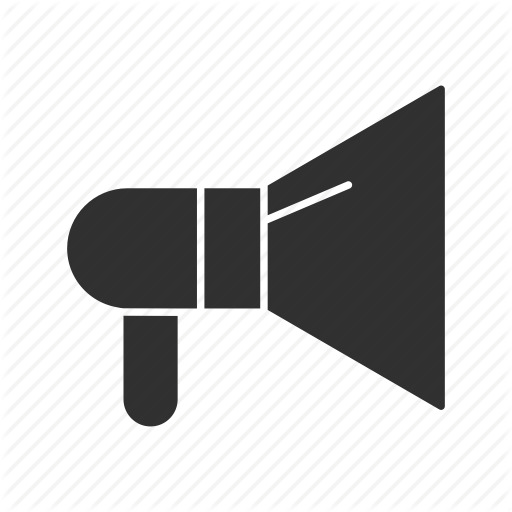 Loud Speaker, Megaphone, Speaker, Yell Icon