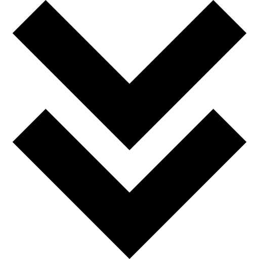 Two Down Arrows Icons Free Download