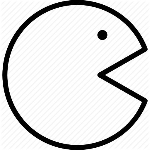 Game, Pacman, Video, Yellow Icon