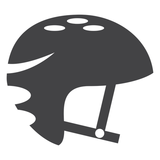 Skate Helmet Flat Icon