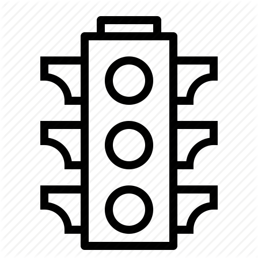 Control, Green, Light, Red, Signal, Traffic, Yellow Icon