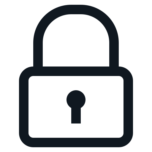 Hide, Lock, Locked, Padlock, Private Icon Free Of Basic Ui