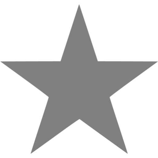 Gray Star Icon
