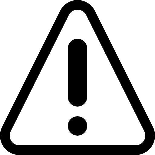 Warning Icons Free Download