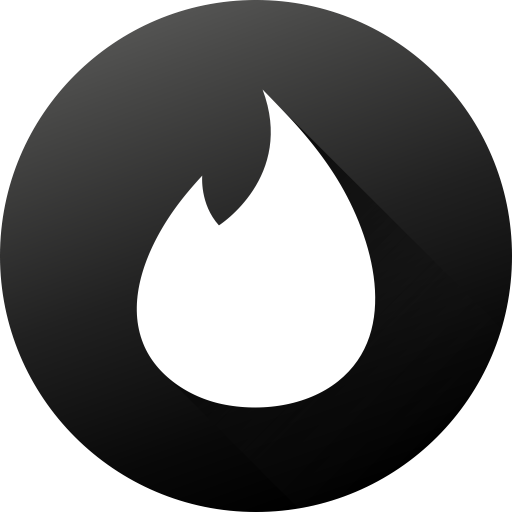 Tinder, High Quality, Circle Icon