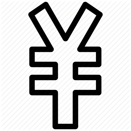 Currency, Financial, Japanese, Money, Sign, Yen Icon