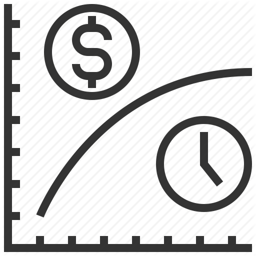 Analytics, Curve, Graph, Growth, Investment, Stock, Yield Icon