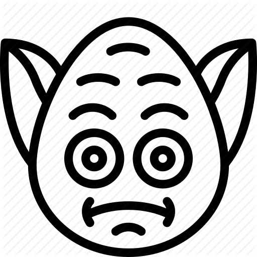 Emojis, Emotion, Face, Smiley, Star, Wars, Yoda Icon