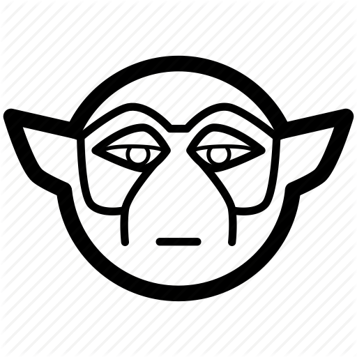 Character, Emoji, Emoticon, Jedi, Skywalker, Star, Yoda Icon