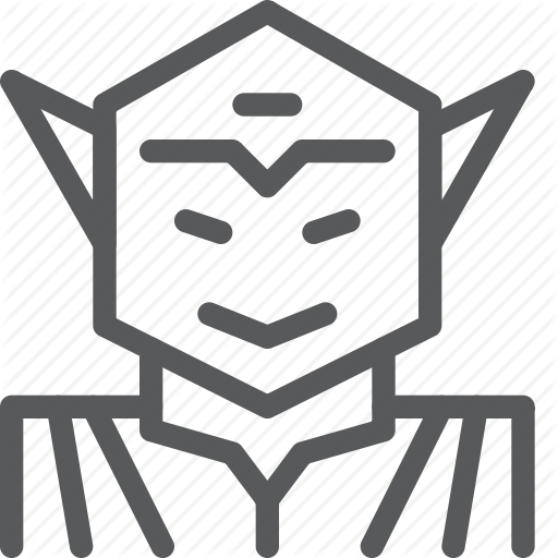 Characters, Famous, Movie, Star, Wars, Yoda Icon