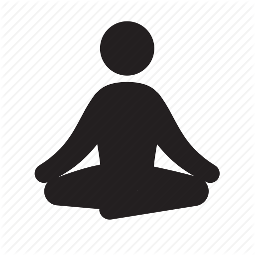 Budha, Fitness, Health, Lotus Pose, Sitting, Stick Figure, Yoga Icon