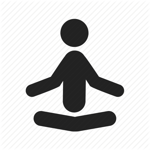 Exercises, Fitness, Health, Meditation, Yoga Icon