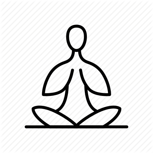 Exercise, Fitness, Lotus, Relax, Sport, Yoga Icon