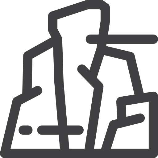 Mountain, Wind, Climb, Nature, Stone, Climbing, Rock Icon