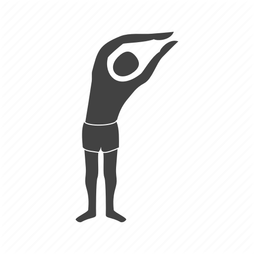 Healthy, Left, Moon, Pose, Position, Yoga, Young Icon