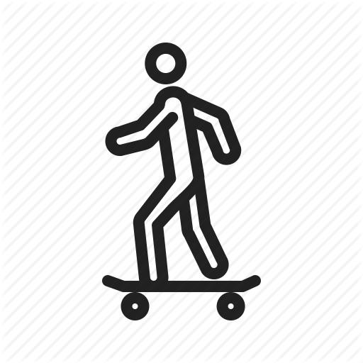 Board, Extreme, Skate, Skateboard, Skating, Young, Youth Icon