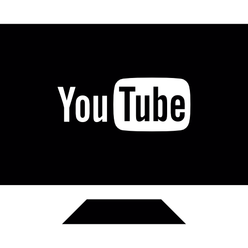 Youtube On Desktop Computer Icons Free Download