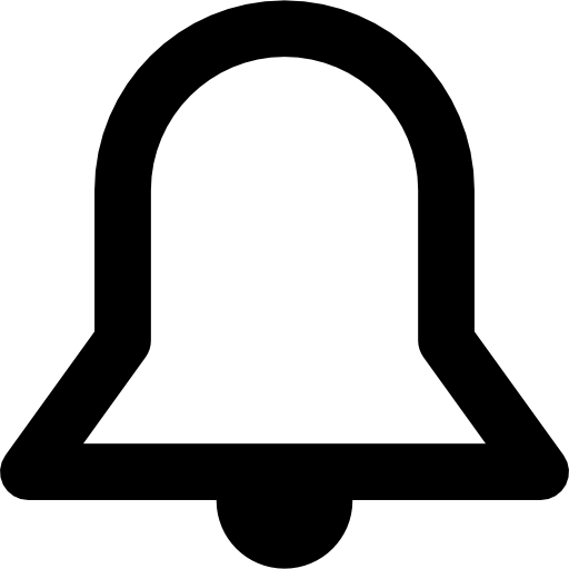 Bell Outline Icons Free Download