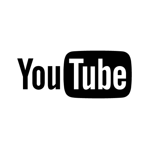 Youtube Black And White Logo Png Images