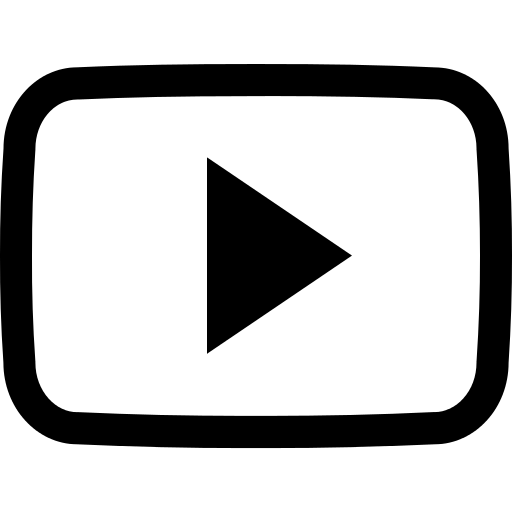 Youtube Outline Icon Iconshow Logo Image