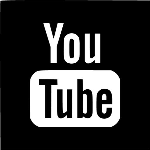 Black Youtube Icon