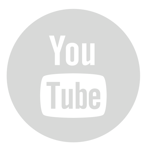 Circle, Gray, Youtube Icon