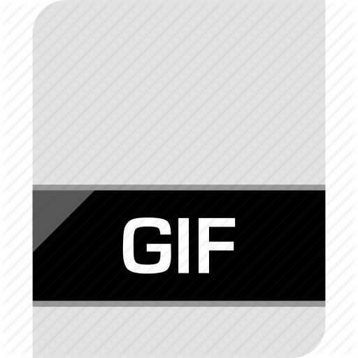 Extension, File, Gif, Name Icon