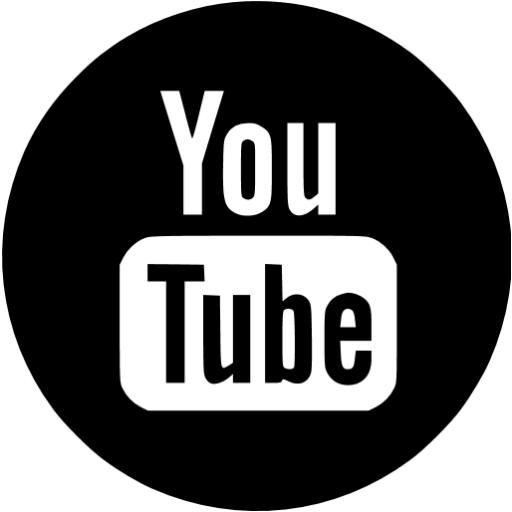 Black Youtube Icon