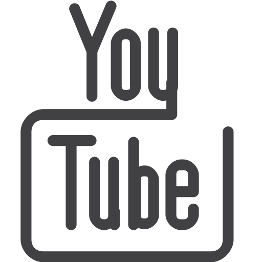 Social Media, Youtube Icon
