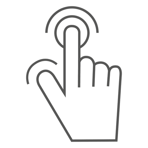 Touch Screen Hand Gesture