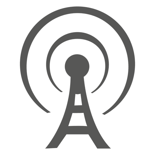 Antenna Tower Flat Icon