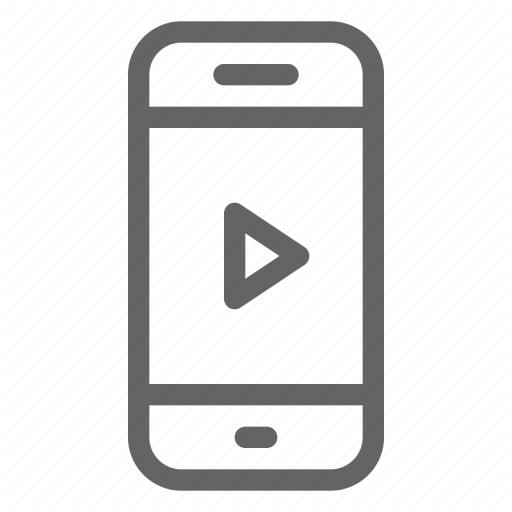 Mobile, Smartphone, Video, Youtube Icon