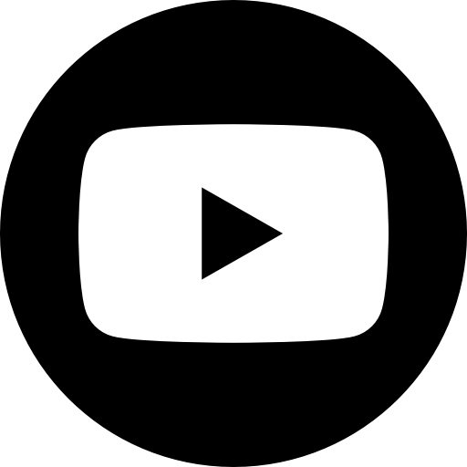 Beautiful App, Bw, Logo, Media, Popular, Social, Youtube Icon