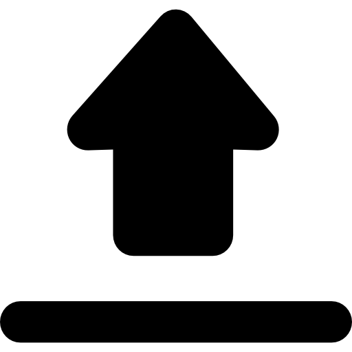 Upload Up Arrow Symbol Icons Free Download