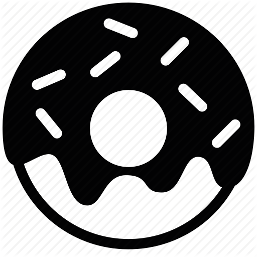 Donut, Round, Yummy Icon