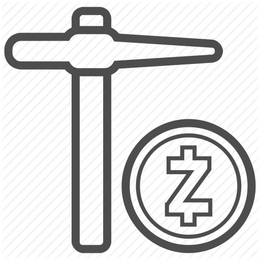 Blockchain, Mining, Zcash Icon