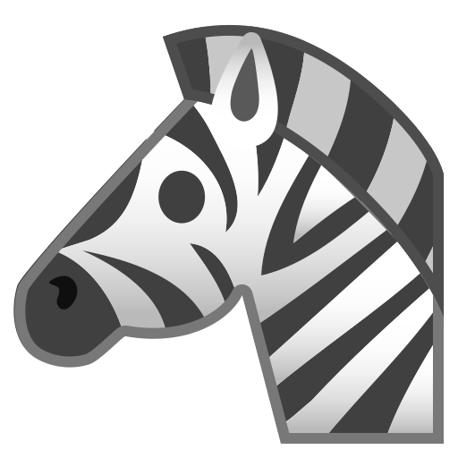 Zebra Icon Free Of Noto Emoji Animals Nature Icons