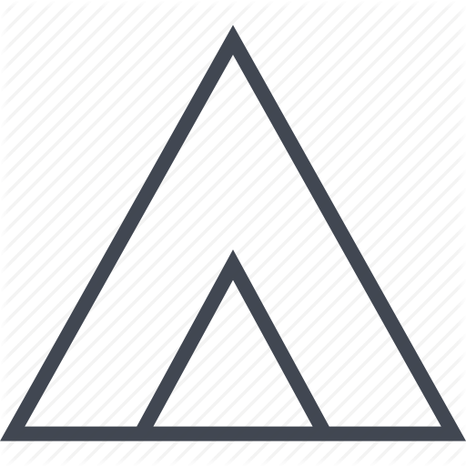 Camping, Home, House, Night, Sleep, Temporary, Tent Icon